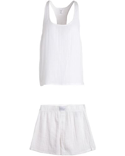 Calvin Klein Pyjama - Weiß