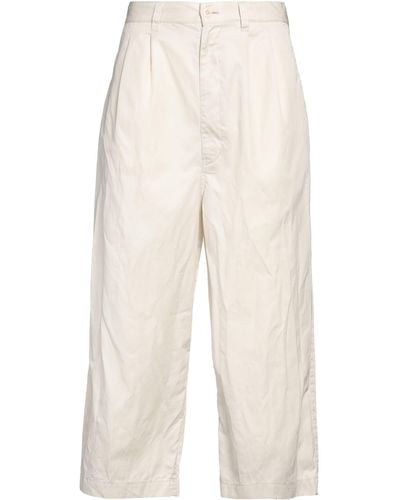 Comme des Garçons Trousers Cotton, Polyester - White