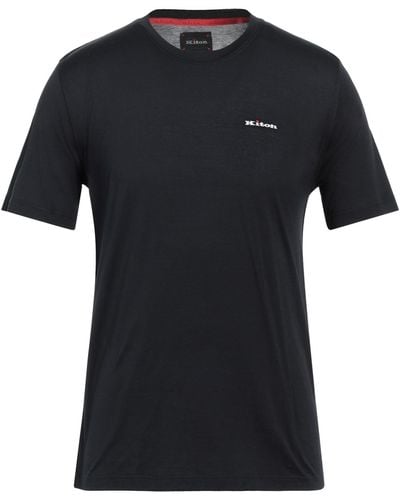 Kiton T-shirts - Schwarz