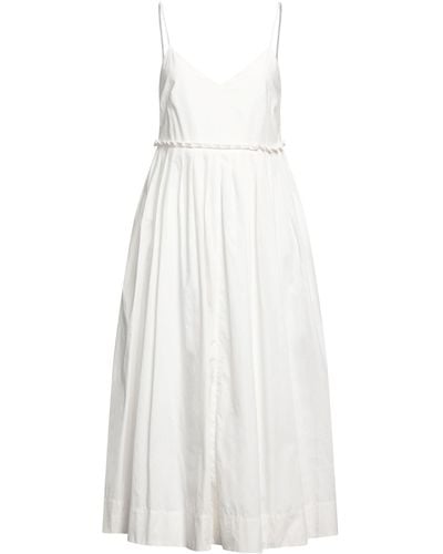 Three Graces London Midi Dress - White