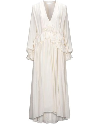 Victoria Beckham Langes Kleid - Weiß