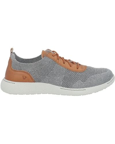 Valleverde Sneakers Leather, Textile Fibers - Gray