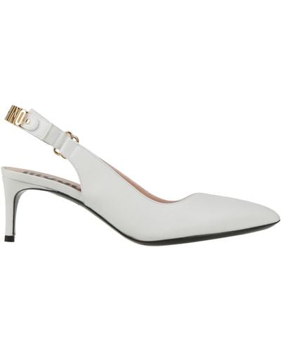 Moschino Court Shoes - White
