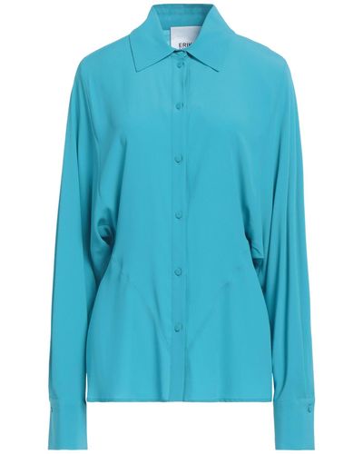 Erika Cavallini Semi Couture Camisa - Azul