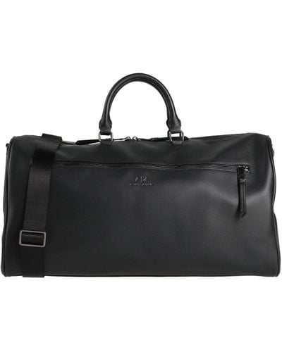 Armani Exchange Duffel Bags - Black