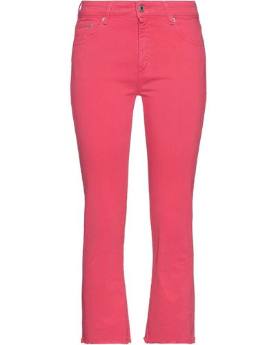 Care Label Jeans Cotton, Elastane - Pink