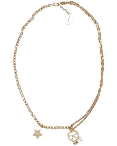 Karl Lagerfeld Necklace - Metallic