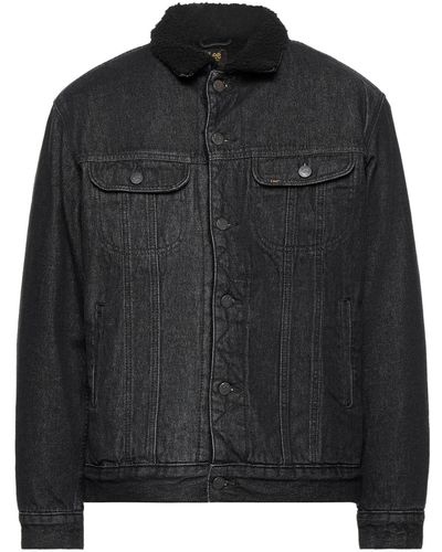 Lee Jeans Denim Outerwear - Black