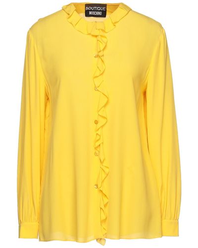 Boutique Moschino Camisa - Amarillo