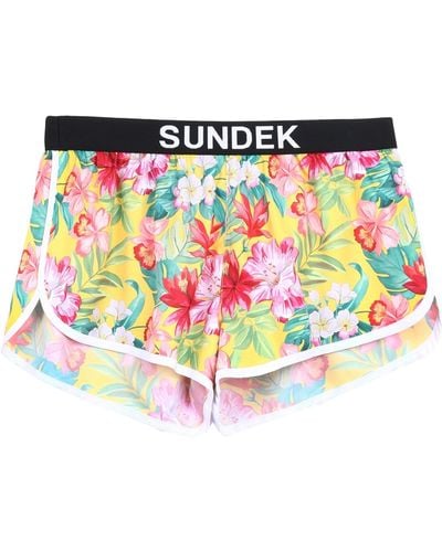 Sundek Beach Shorts And Pants - White