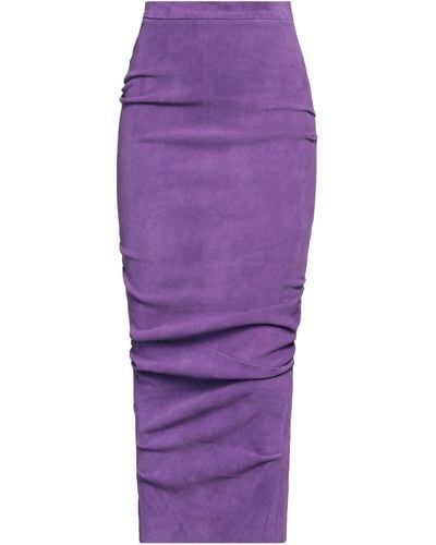 LAQUAN SMITH Maxi Skirt - Purple