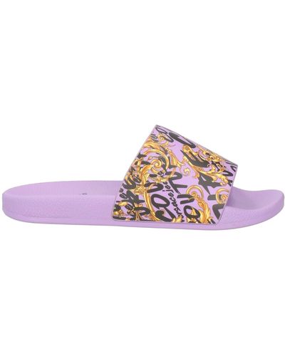 Versace Lilac Sandals Rubber - Pink