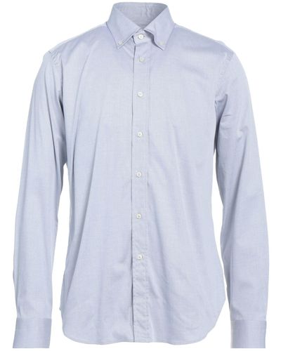 Robert Friedman Light Shirt Cotton, Elastane - Blue