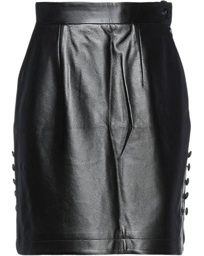 Matériel Mini Skirt - Black