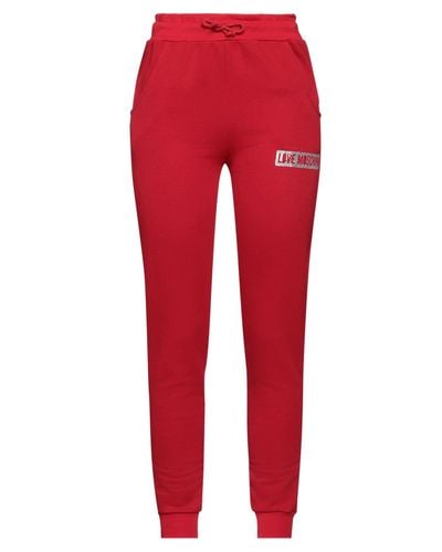 Love Moschino Trousers - Red