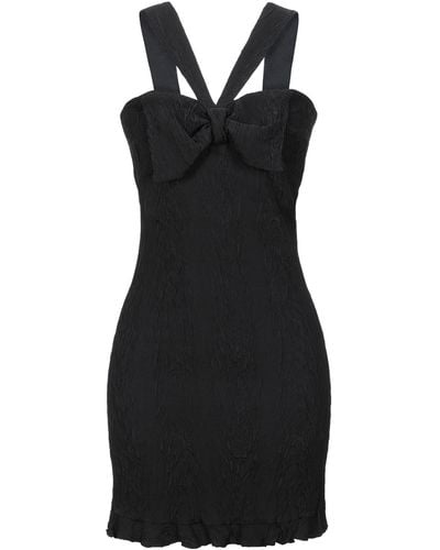 ALEXACHUNG Mini Dress - Black