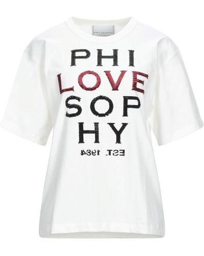 Philosophy Di Lorenzo Serafini Camiseta - Blanco