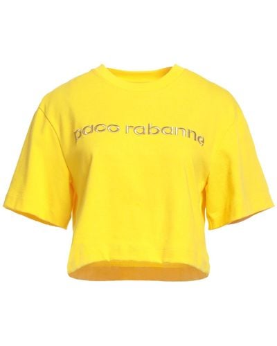 Rabanne T-shirts - Gelb