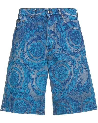 Versace Shorts Jeans - Blu