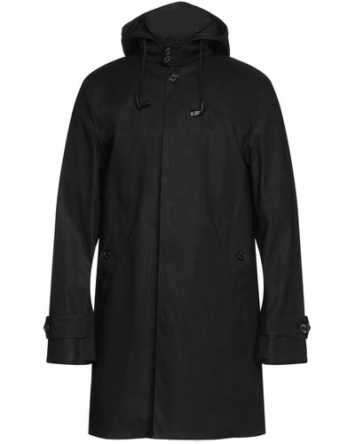 Sealup Overcoat & Trench Coat - Black