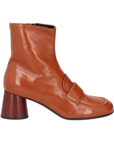 Halmanera Ankle Boots - Brown