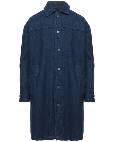 American Vintage Manteau en jean - Bleu
