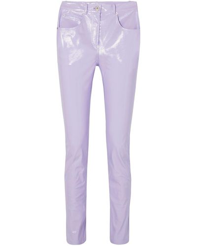 Pushbutton Pants - Purple