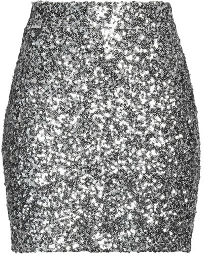 Rebel Queen Mini Skirt - Gray
