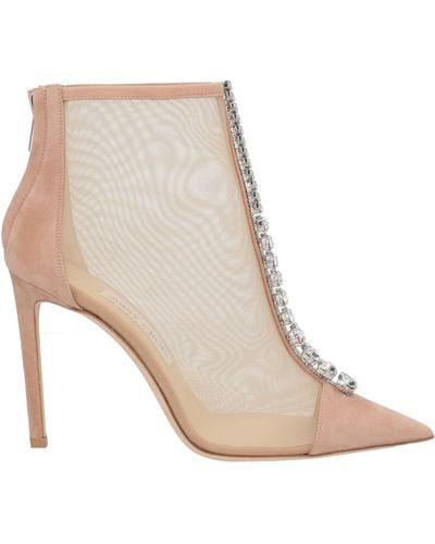 Jimmy Choo Ankle Boots - Natural
