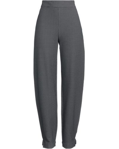 Emporio Armani Trousers Cotton, Polyamide, Elastane - Grey