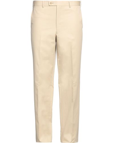 Lubiam Trousers - Natural