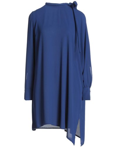 Suoli Short Dress - Blue