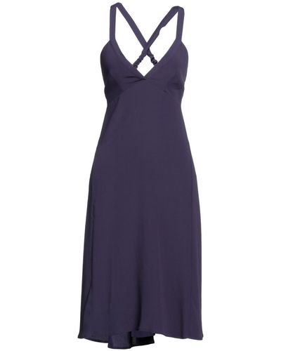 Grifoni Midi Dress - Purple