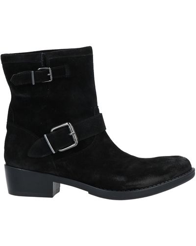 Lorenzo Mari Ankle Boots - Black