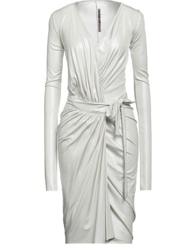 Rick Owens Midi Dress - White