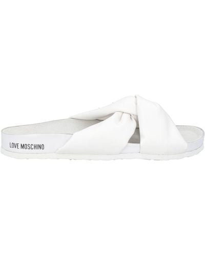 Love Moschino Sandals - White