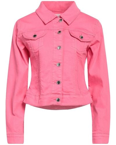 Yes-Zee Denim Outerwear - Pink