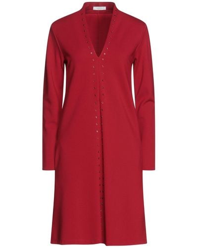 LUCKYLU  Milano Mini Dress - Red