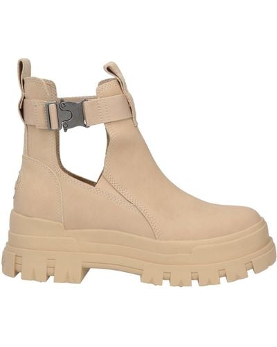 Buffalo Ankle Boots - Natural