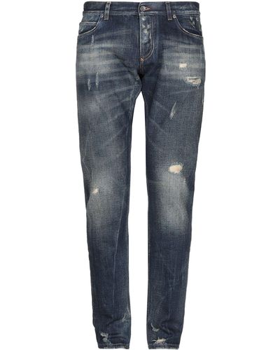 Dolce & Gabbana Pantalon en jean - Bleu