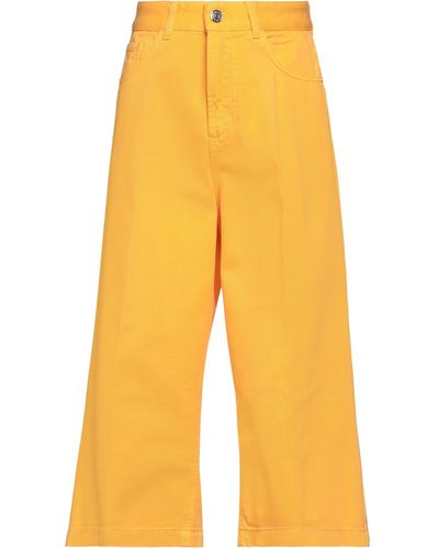 Kocca Cropped Pants - Yellow