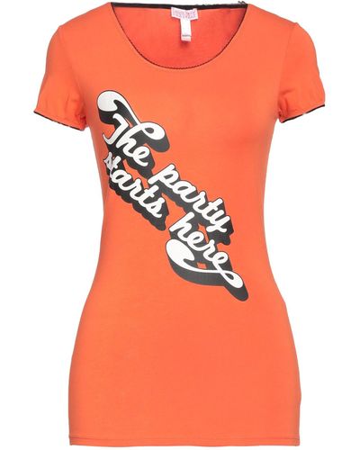 Frankie Morello T-shirt - Orange