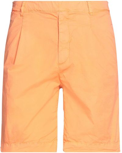 40weft Shorts & Bermuda Shorts Cotton, Elastane - Orange