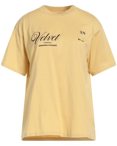Kwaidan Editions T-Shirt Cotton, Elastane - Yellow