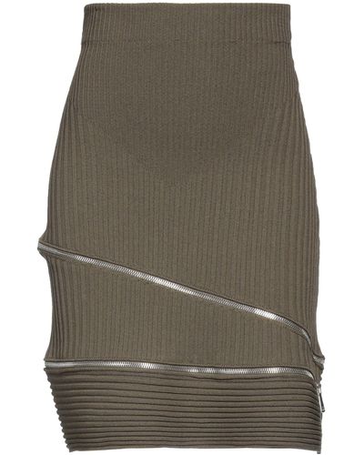ANDREADAMO Mini Skirt - Gray