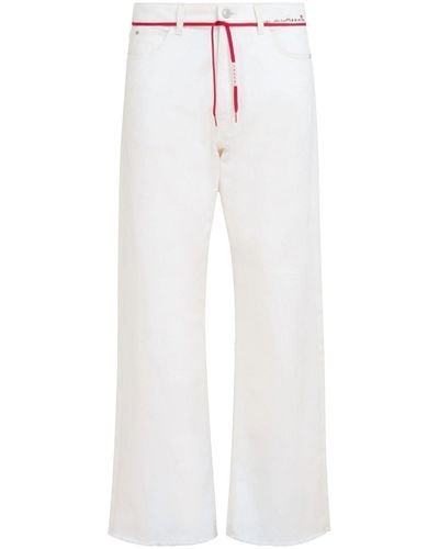 Marni Pantalon en jean - Blanc