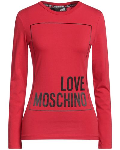Love Moschino Camiseta - Rojo