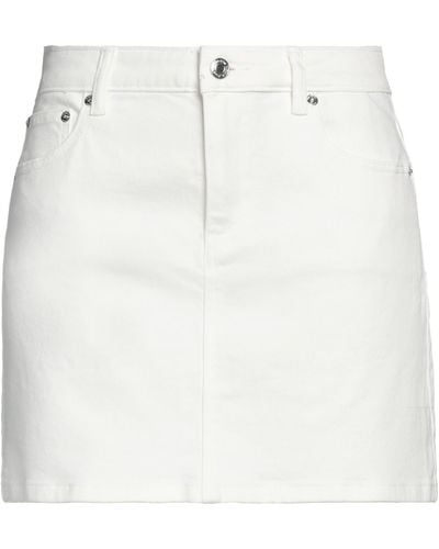 MICHAEL Michael Kors Denim Skirt - White