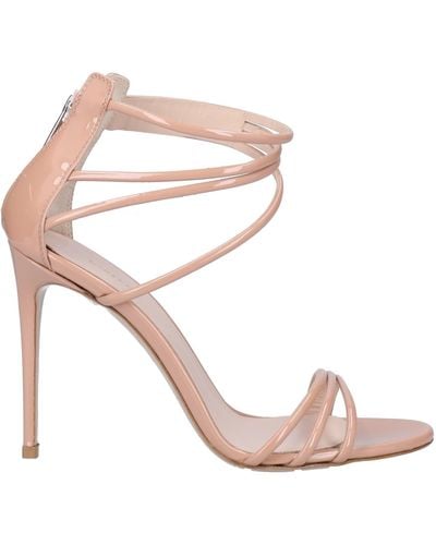 Le Silla Blush Sandals Soft Leather - Pink