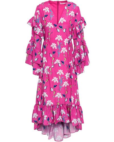 Borgo De Nor Vestido midi - Rosa